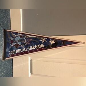 2001 NHL All Star Game Signed Pennant